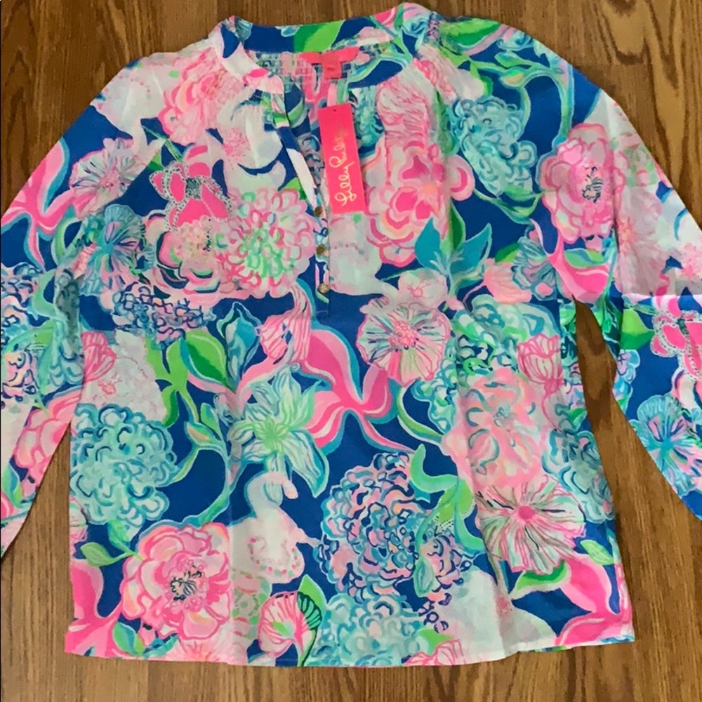 HTF Gorgeous Lilly Pulitzer Elsa Top 🌸🌺
